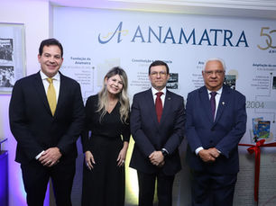 Amatra5 prestigia celebração dos 50 anos da Anamatra em Brasília