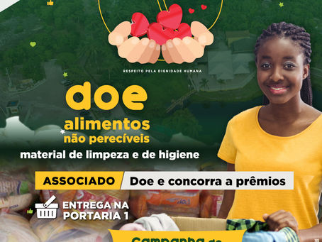 💚💛 Doe alimentos, material de limpeza e agasalhos até o dia 30 de junho