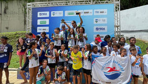 Equipe Mirim/Petiz da Natação do CEPE Stella Maris conquistou o título de Campeã Baiana do 1º semestre!