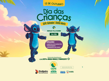 CEPE Salvador celebra o Dia das Crianças com o tema Lilo & Stitch