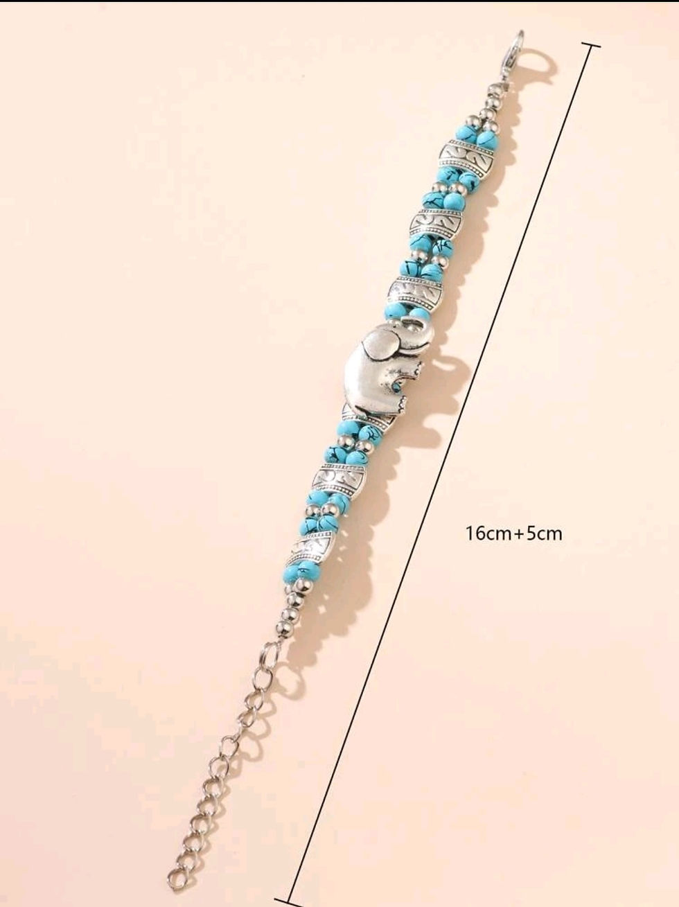 Thumbnail: Turquoise Decor Bracelet