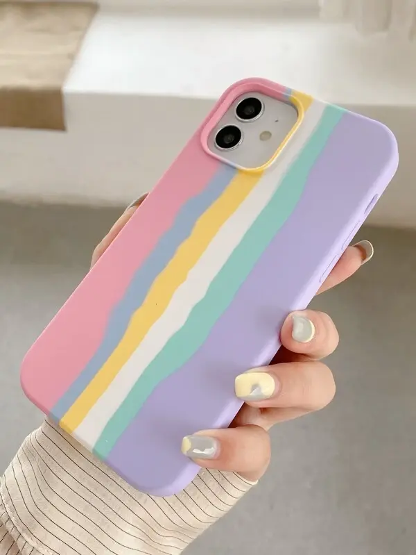 Thumbnail: Colorful Striped Phone Case