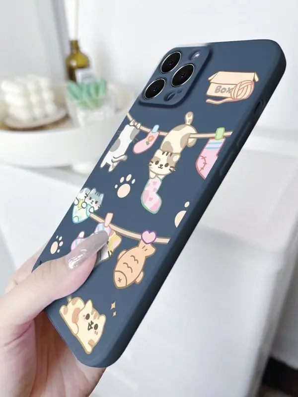 Thumbnail: Cartoon Cat Phone Case