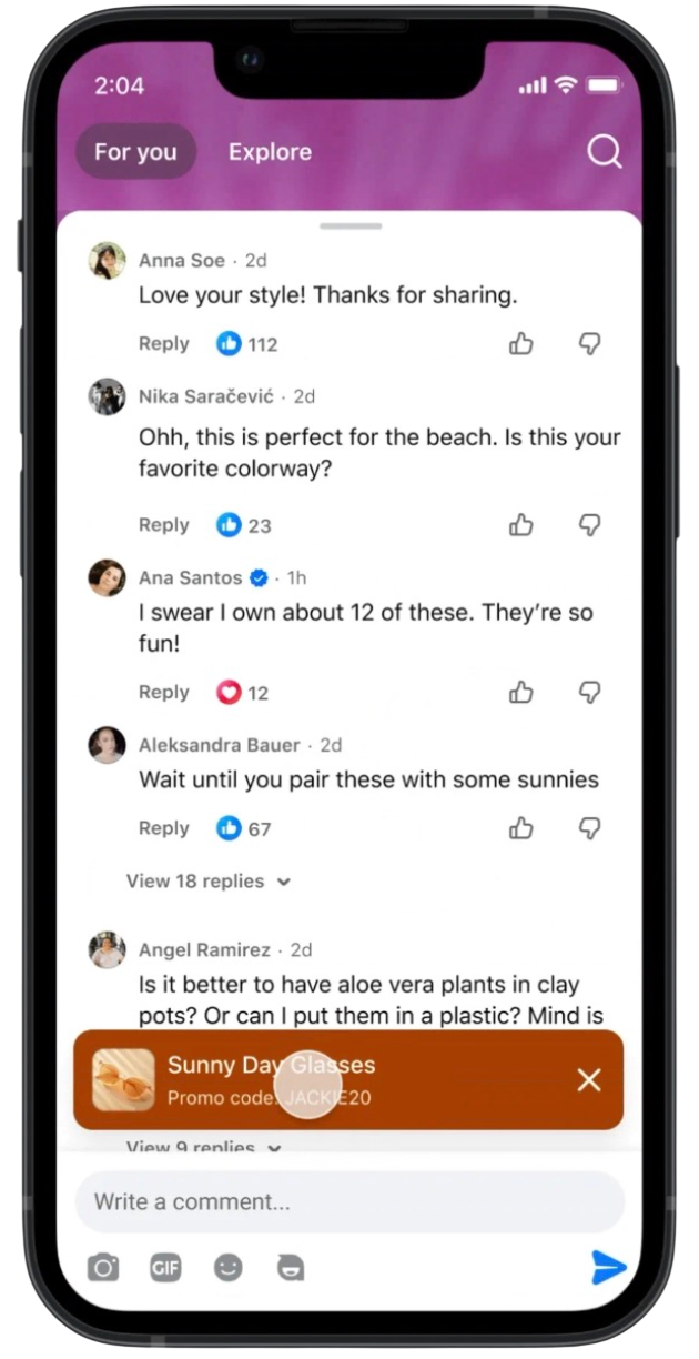 Mockup insta reel
