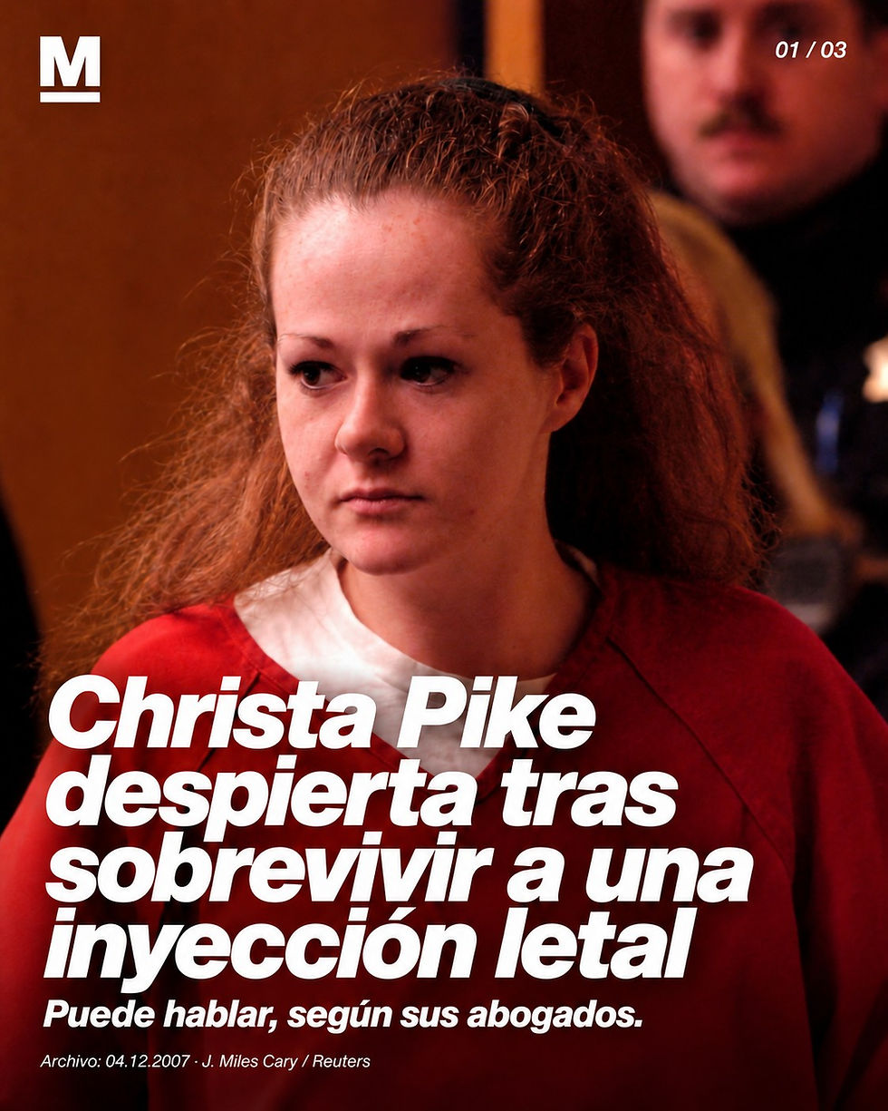 Christa Pike despierta tras sobrevivir a una inyección letal: sus abogados confirman que puede hablar