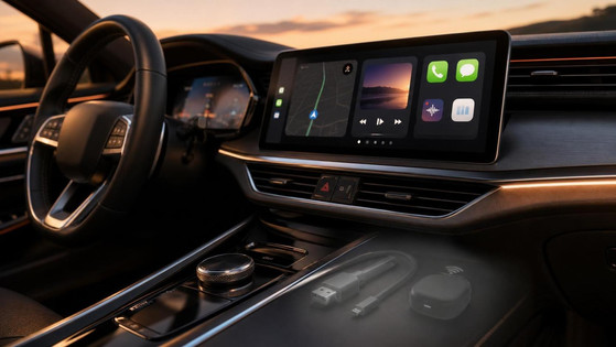 No dongle premium CarPlay concept
