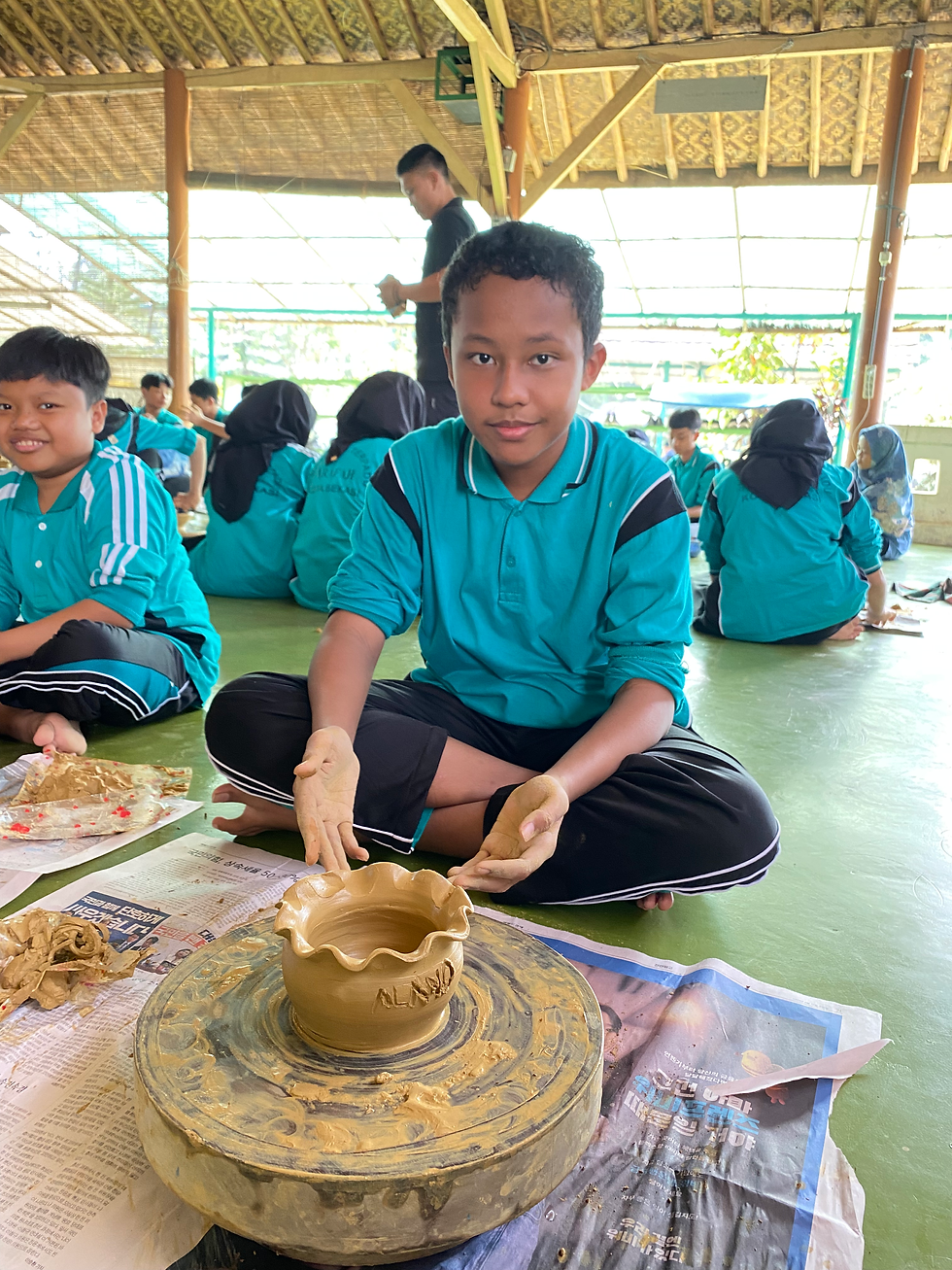 pelatihan gerabah