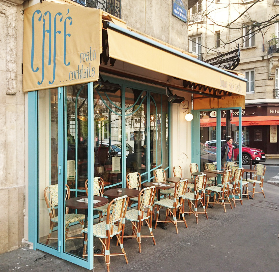 Café Bar Paris terrasse Buron