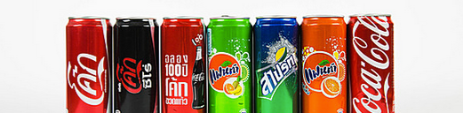 Arranged Food and Objects