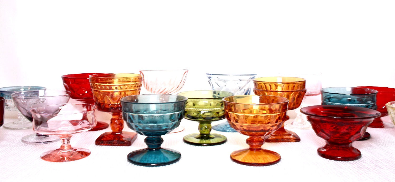 Vintage Dessert Coupes