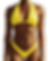 Thumbnail: Palma V Cut Bikini Bottom Calabash Swim Luxury Swimwear Jamaica Girl wearing yellow bikini