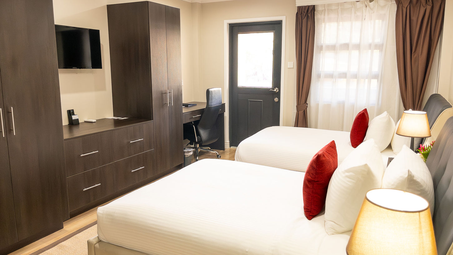 Double 2 Bed Deluxe Suite Myah's Hotel St. Vincent