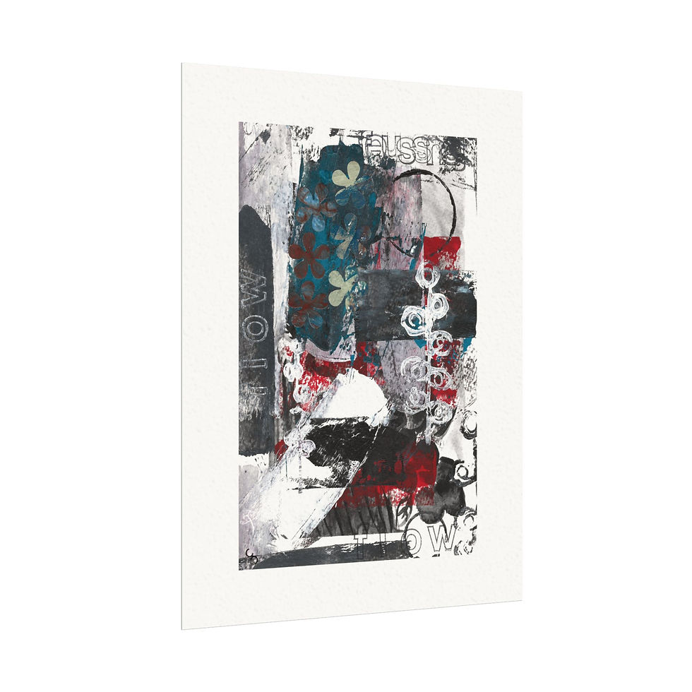 Thumbnail: Flow- Art print by C. Churchill 