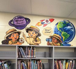 Media Center Mural