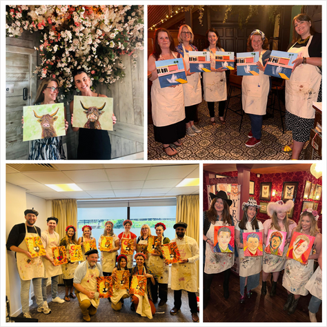 Corporate and Private Paint Parties with Paint Away Events