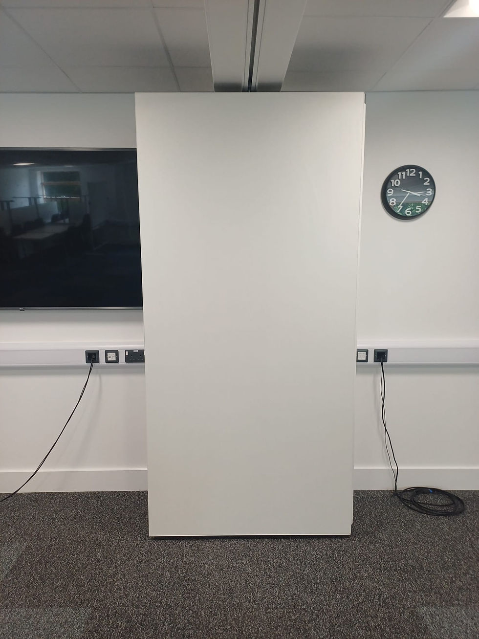movable wall installation