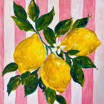 Celebrate Summer with Sip & Paint at Piccolino 🍋☀️🎨
