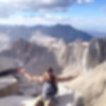 Staffer Seth on top of Mt. Whitney