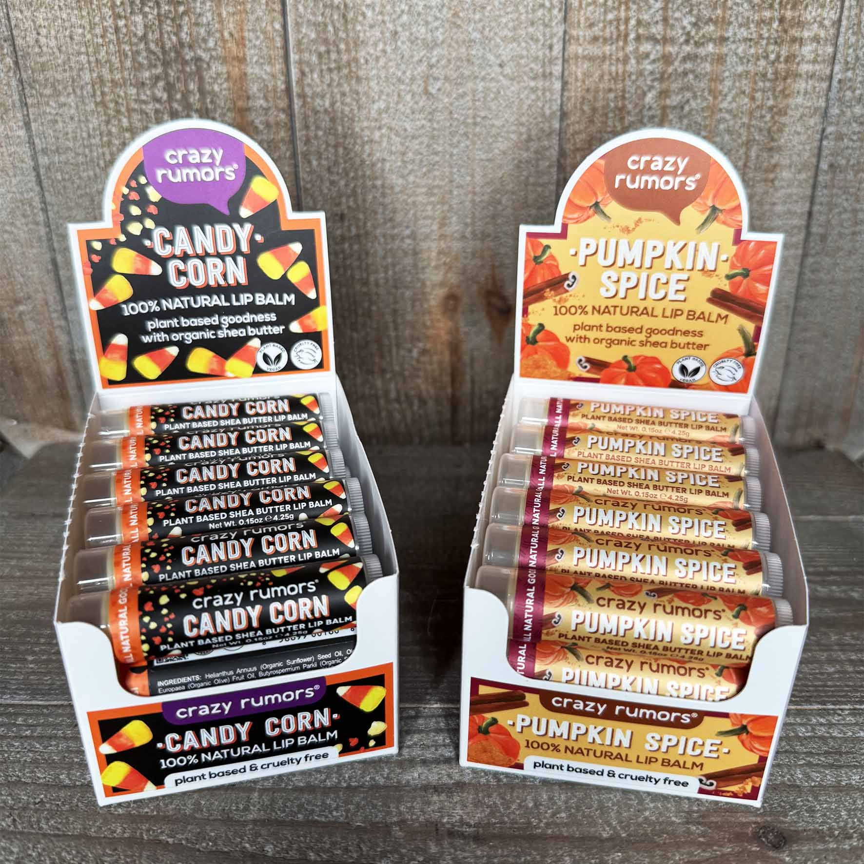 Baume à lèvres naturel et vegan au choix CRAZY RUMORS