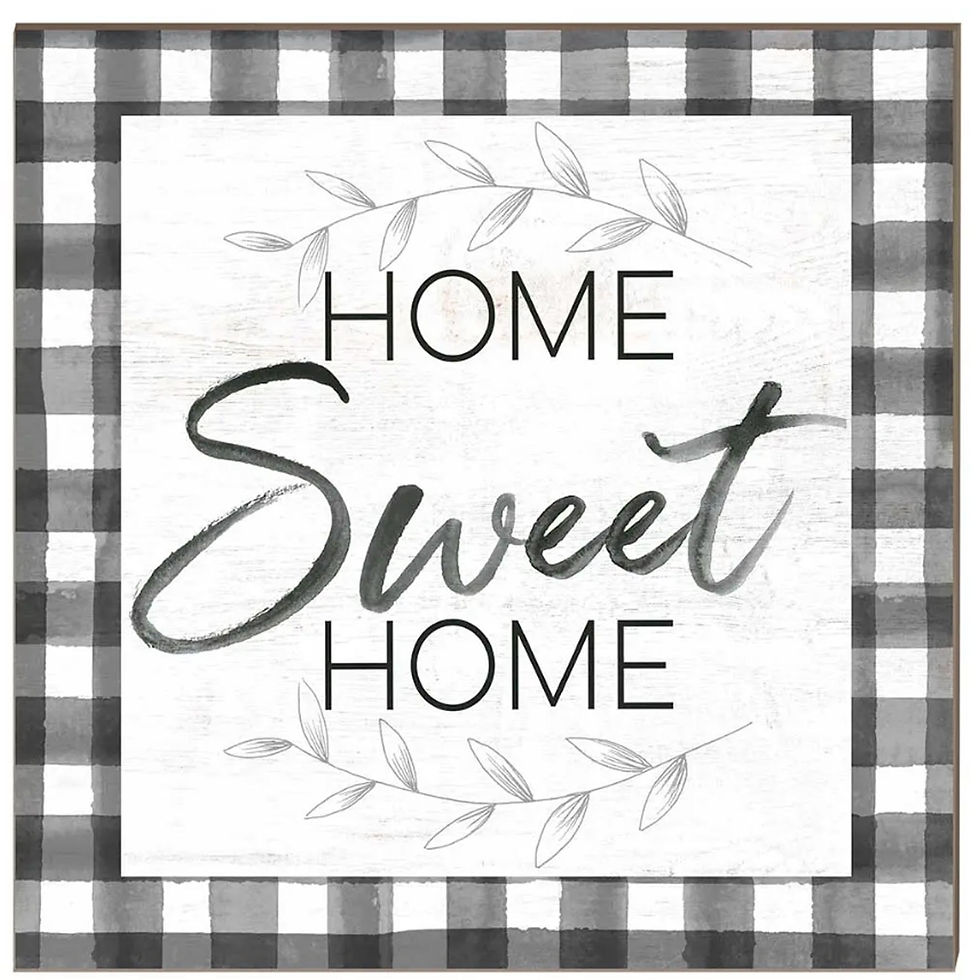 Sign HOME SWEET HOME Buffalo