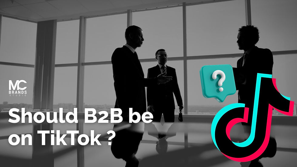 Should B2B Be on TikTok? A Real-World Guide for Entrepreneurs