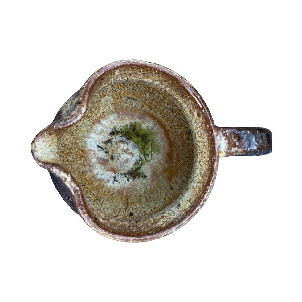 Thumbnail: Vintage Cream and Sugar Set, 1963, 2 1/4" Tall
