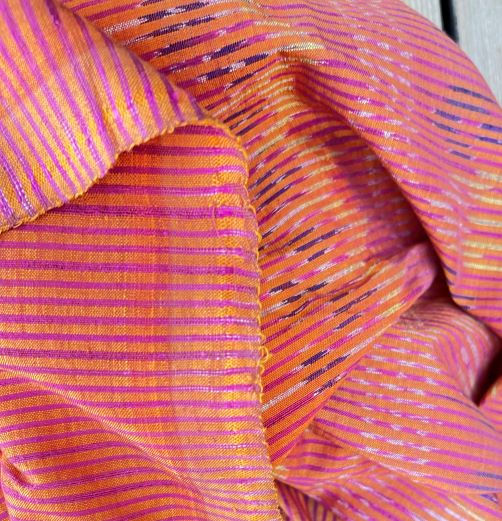 Thumbnail: TI O 053 Buginese Silk Sarongs (Set of 2)