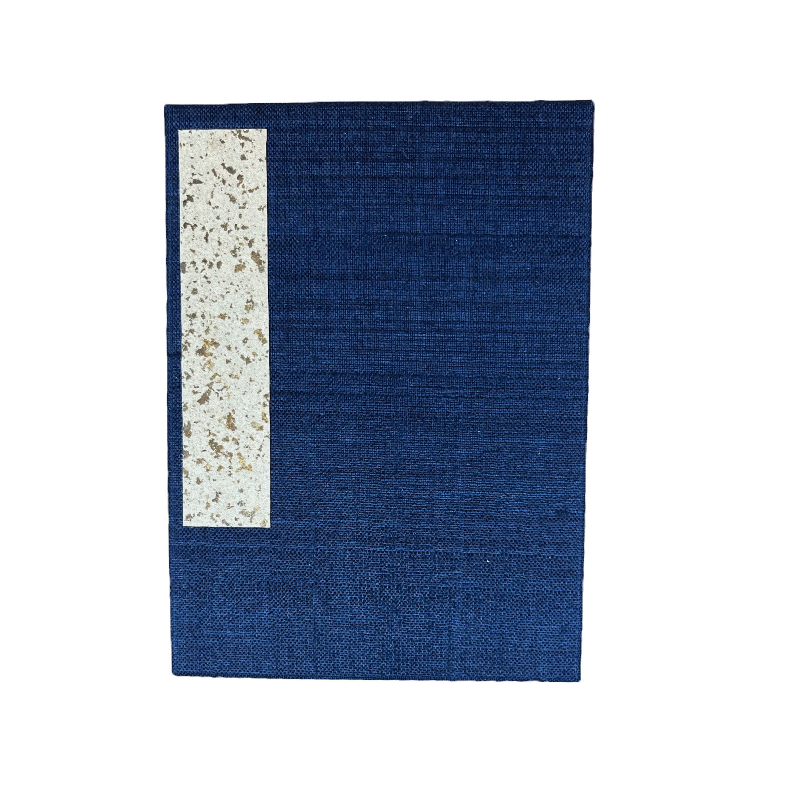 Orihon Accordion Notebook/Sketchbook: Dark Blue Silk Cover (4 3/4” x 3 1/2”)