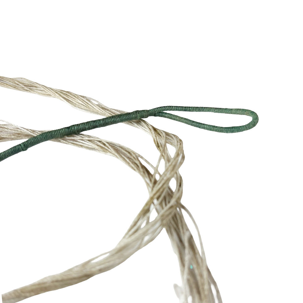 Thumbnail: Antique/Vintage Archery Bow String FREE