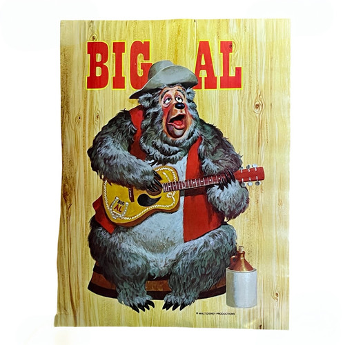 Walt Disney Productions: Big Al Country Bear Jamboree Poster