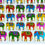 Thumbnail: Shiny Thai Elephant Stickers (Set of 2 Sheets)