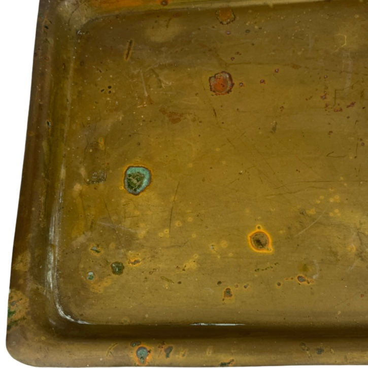 Thumbnail: Antique Russian Brass Samovar with Tray (Formerly Electric)