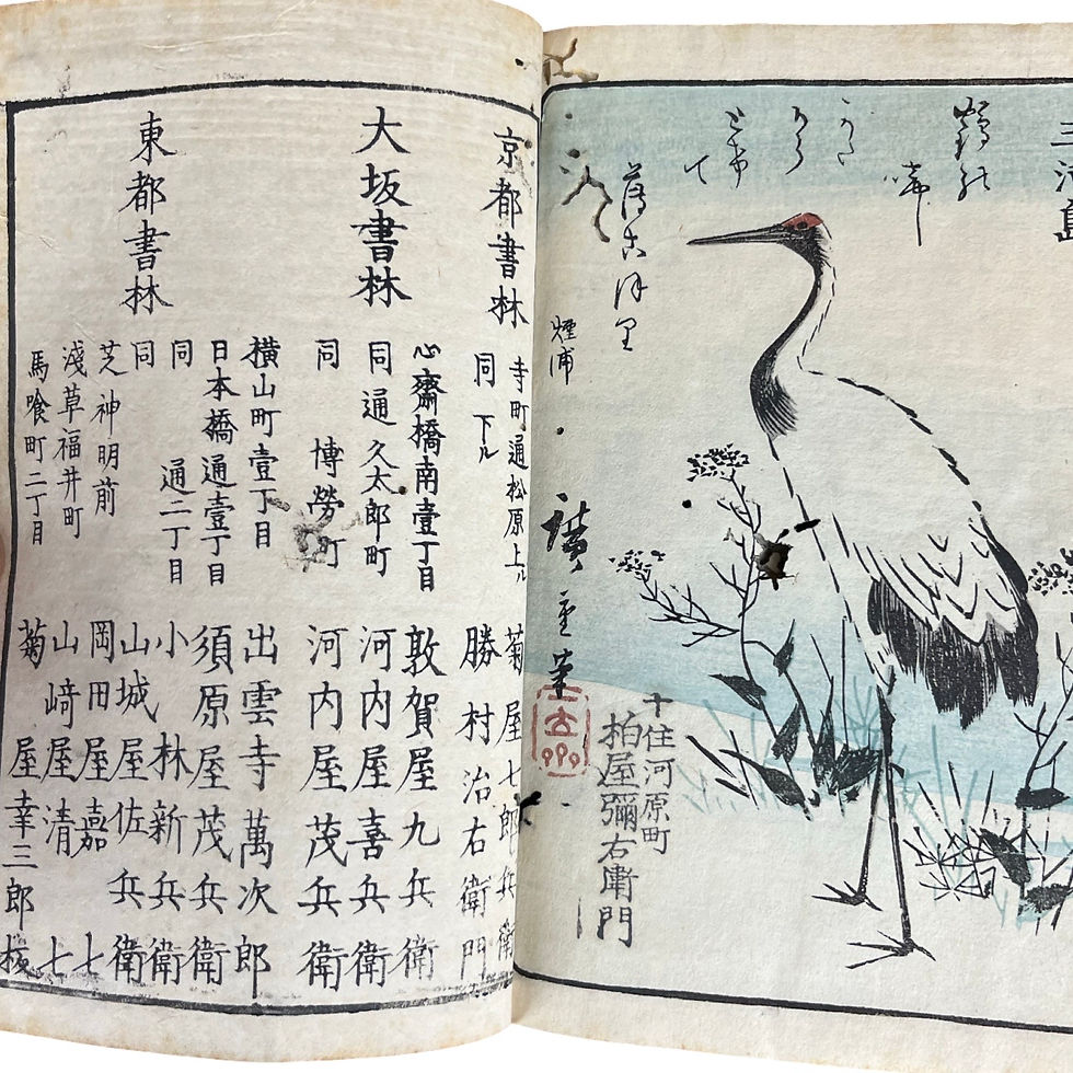 Thumbnail: Genuine Hiroshige 1818 1858 Illustrated Book Vol 6 / SM Shiba (Better Condition)