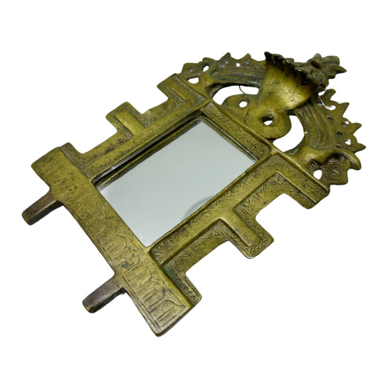 Thumbnail: Antique Indian Prabhavali Frame Converted into Decorative Mirror