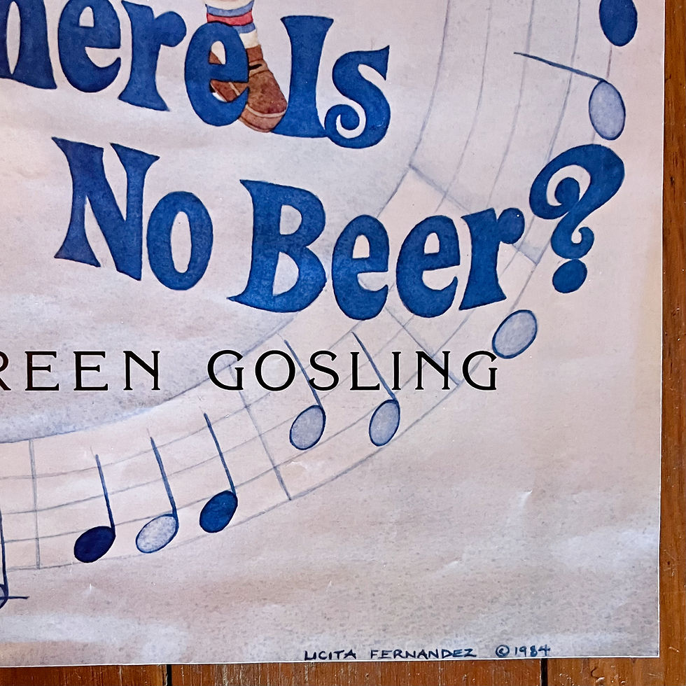 Thumbnail: In Heaven There is No Beer? Polka Film Poster, 1984 (27.375” x 20.5”)