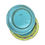 Thumbnail: Antique Chinese Enamel Reproduction Ming Floral Plates (Set of 4)