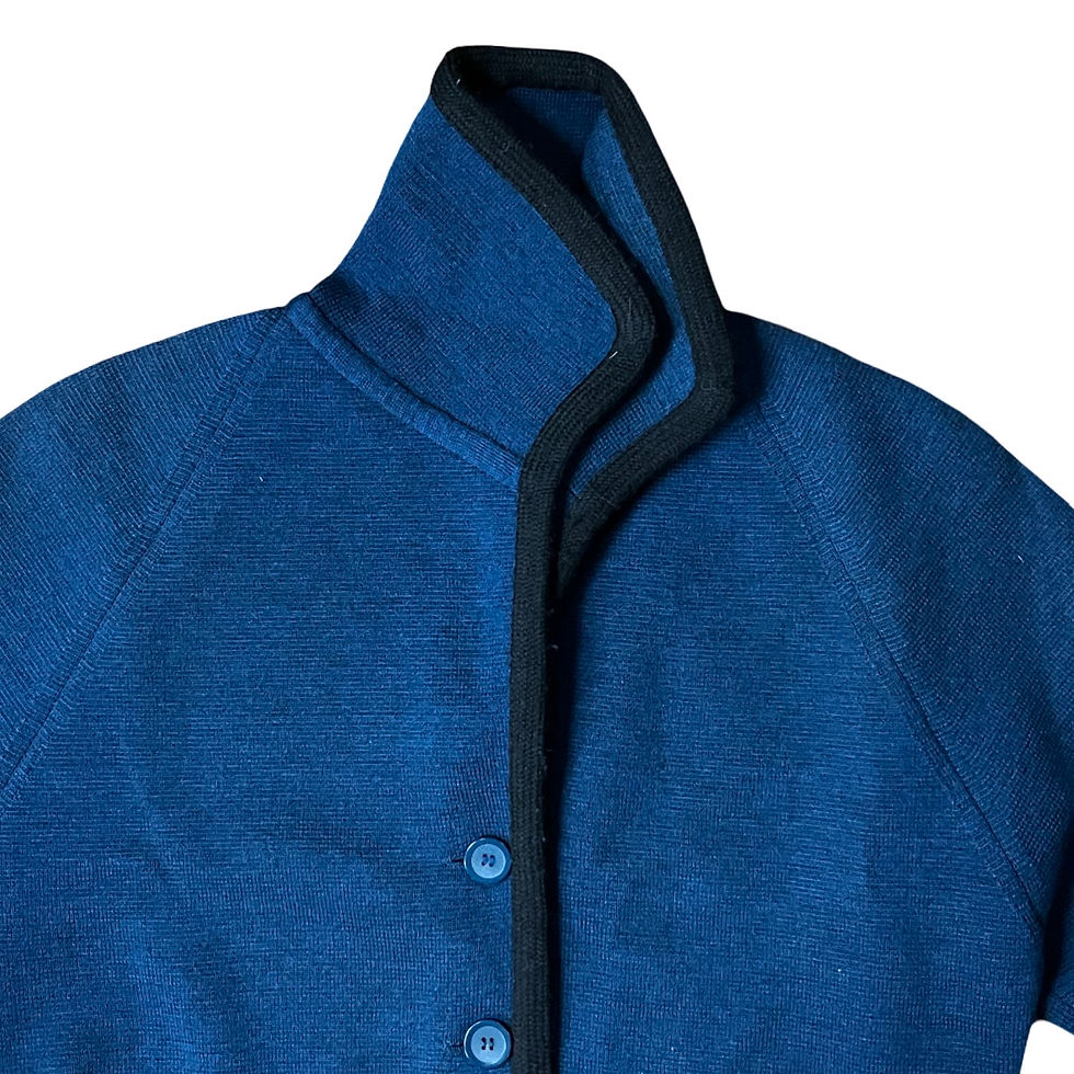 Thumbnail: Vintage Mirsa All Wool Button Up Collared Jacket (Size S), 1960s