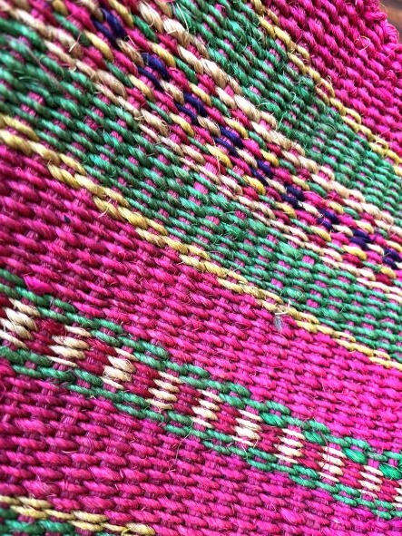 Thumbnail: TB 001 Multicolor Woven (Hemp) Tote