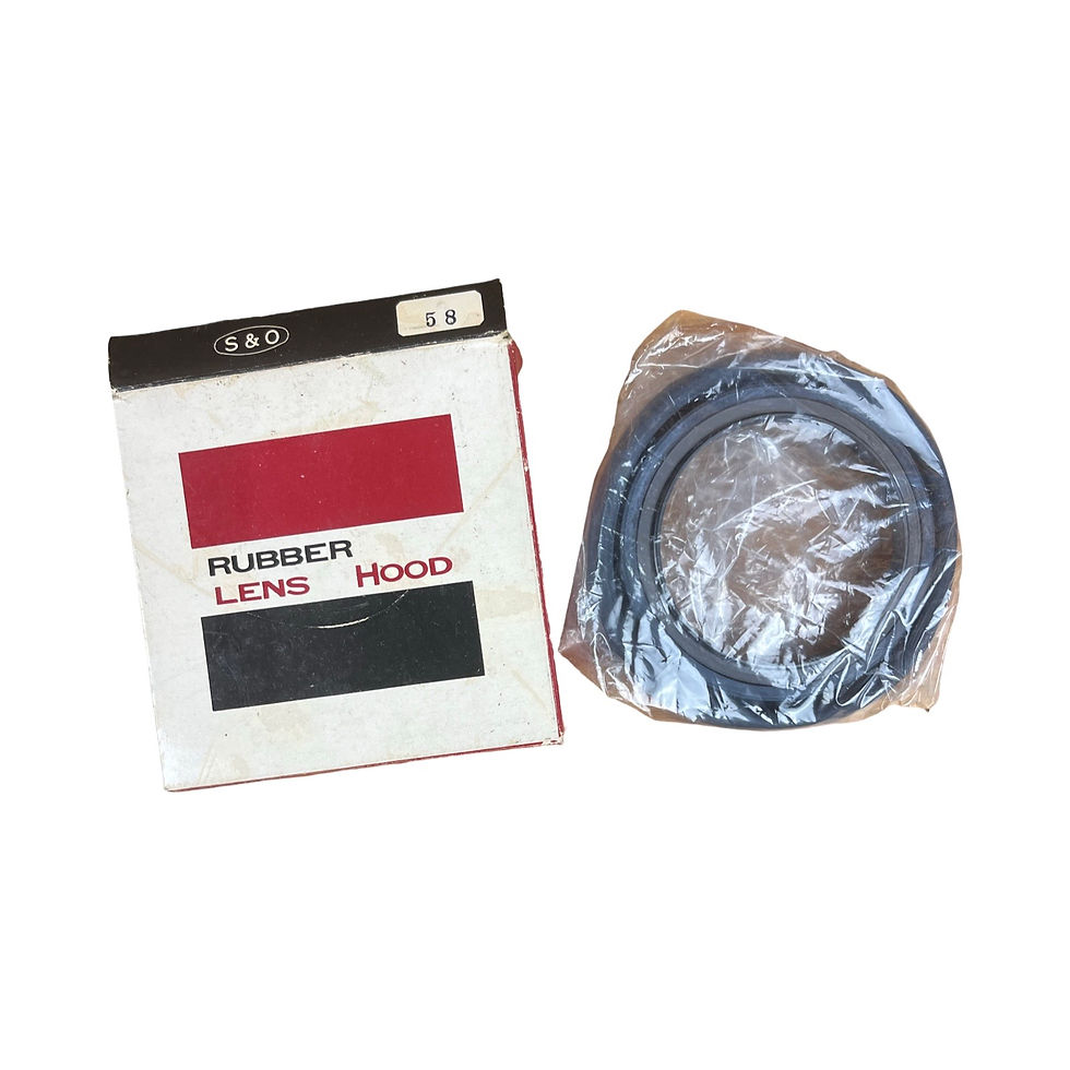 Thumbnail: Vintage Collapsible Rubber Lens Hood 58mm (Japan)