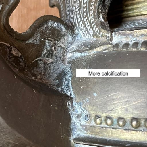 Thumbnail: Javanese Brass Teapot with Antique Patina