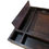 Thumbnail: Vintage Dark Wood Open Back ‘Merchant’s Money Box Tray’ Organizer