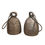 Thumbnail: Vintage Bronze Thai Temple Bells with Tinkling Sound (Set of 2)