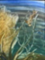 Thumbnail: Alice Burr (1883-1968): Large Untitled Undersea II (Signed)