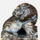 Thumbnail: Chinese Carved Soapstone Seal with Foo Dog Guardian Lion (Brown)