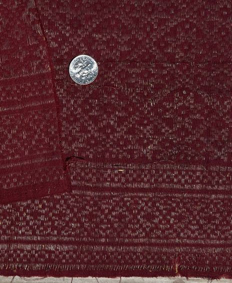 Thumbnail: TI O 054 Minangkabau Weave with Metal Thread on Silk