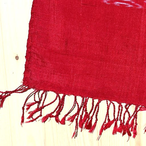 Thumbnail: TSS 001 Red Thai Silk Scarf