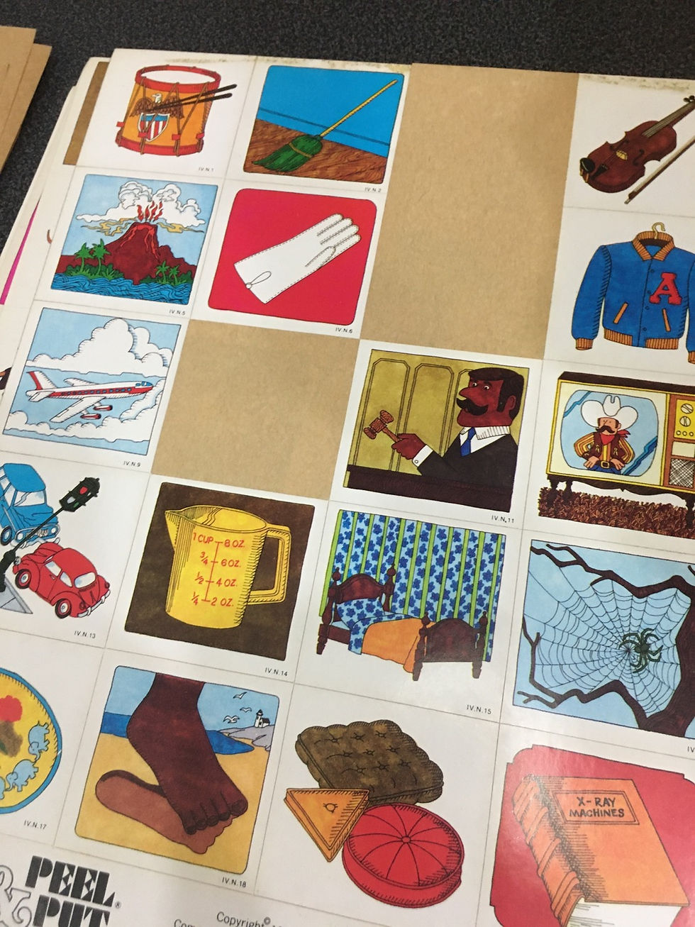 Thumbnail: Fabulous Quirky Sticker Sheets (1976)