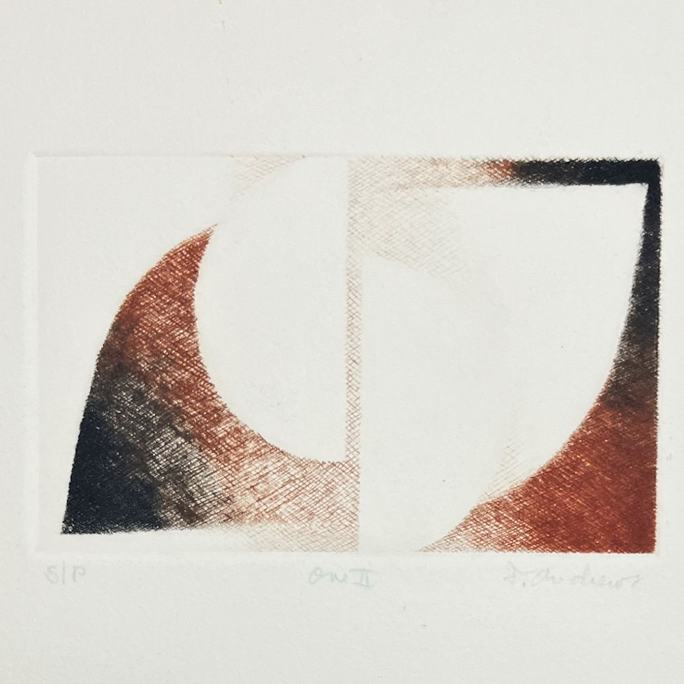 Thumbnail: F. Andrews: One II Print, S/P (Signed) (11” x 10”)