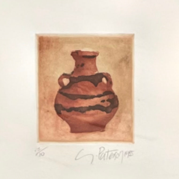 Thumbnail: Gaye Paterson: Urn Limited Edition 1/10 (14 3/8” x 14 3/8”)
