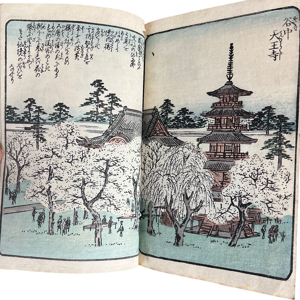 Thumbnail: Genuine Hiroshige 1818 1858 Illustrated Book Vol 6 / SM Shiba (Better Condition)
